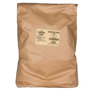 Savannah Gold Free Flowing Brown Sugar Crystals - 50 lb Bag