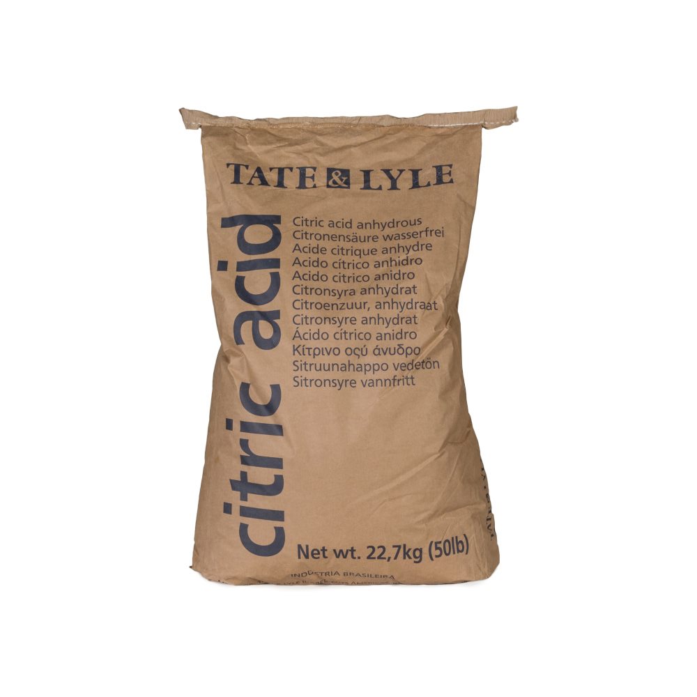 Tate and Lyle - Citric Acid, 50lb Bag